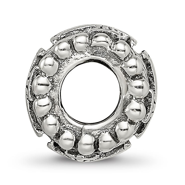 Sterling Silver Reflections Cross Spacer Bead