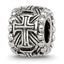 Sterling Silver Reflections Cross Spacer Bead