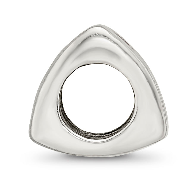 Sterling Silver Reflections Red Enameled Love You Bead