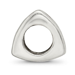 Sterling Silver Reflections Red Enameled Love You Bead