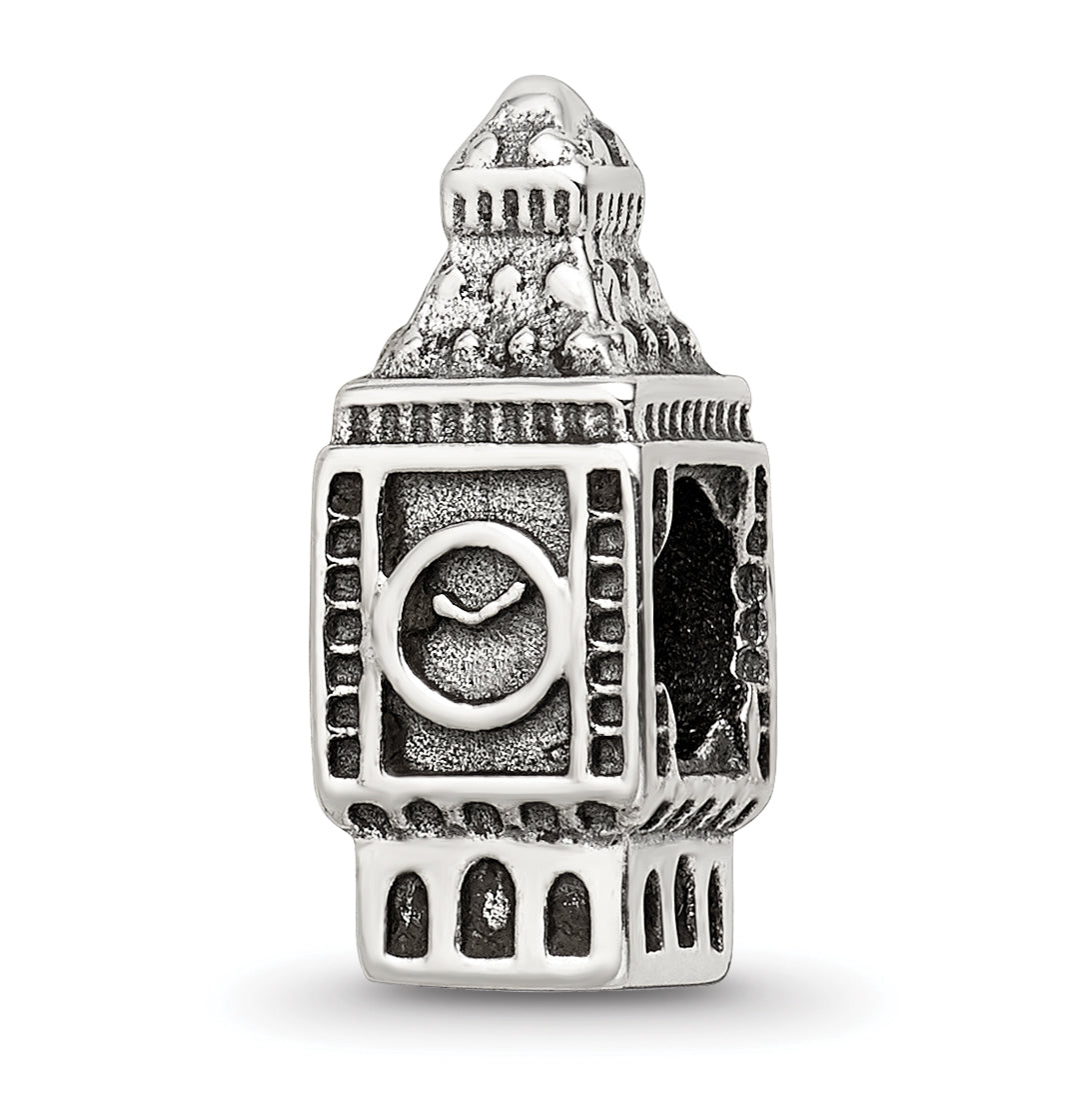 Sterling Silver Reflections Big Ben Clock Bead Main image