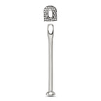 Sterling Silver Reflections Clear Crystal Top Pendant