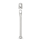 Sterling Silver Reflections Polished Top Crystal Pendant