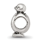 Sterling Silver Reflections Baby Bird in Egg Bead