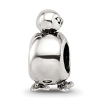 Sterling Silver Reflections Baby Bird in Egg Bead