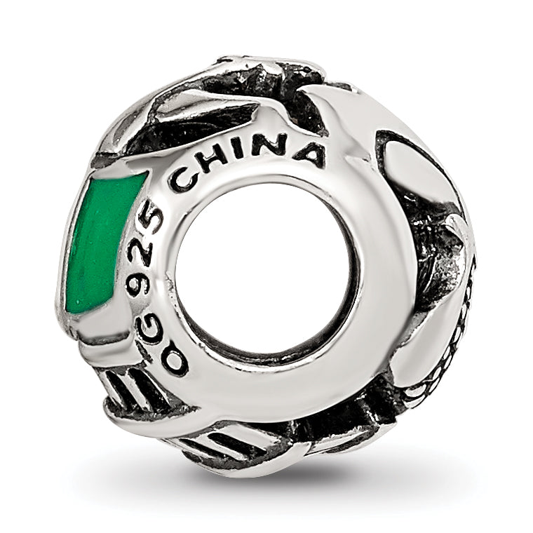 Sterling Silver Reflections Enameled Italy Theme Bead Secondary image