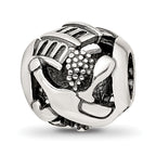 Sterling Silver Reflections Enameled Italy Theme Bead