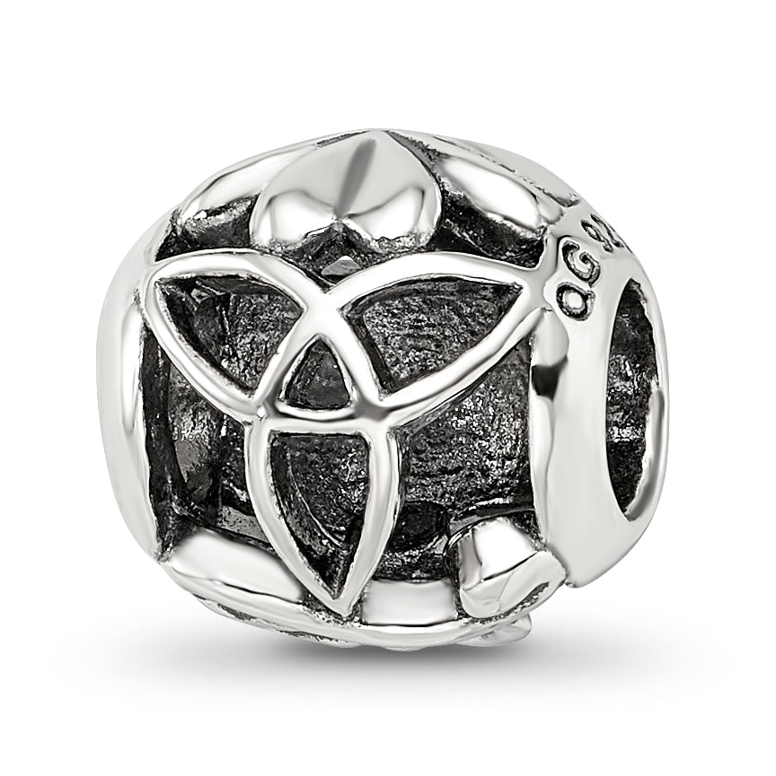 Sterling Silver Reflections Enameled Ireland Theme Bead