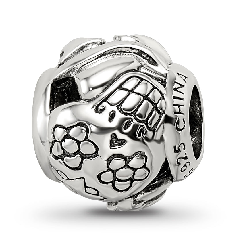 Sterling Silver Reflections Enameled Mexico Theme Bead