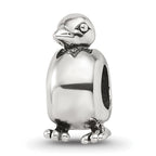 Sterling Silver Reflections Baby Bird in Egg Bead
