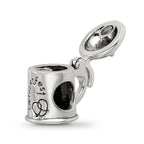 Sterling Silver Reflections Octoberfest Beer Stein Bead