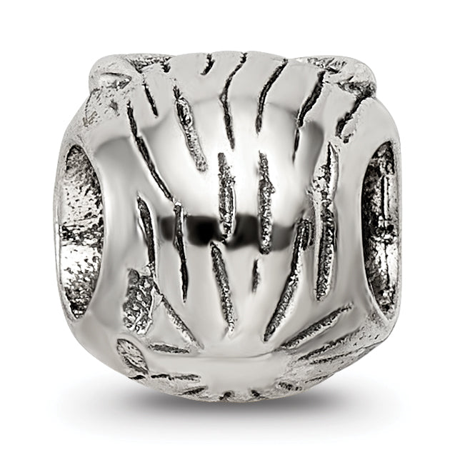 Sterling Silver Reflections Owl Head Bead