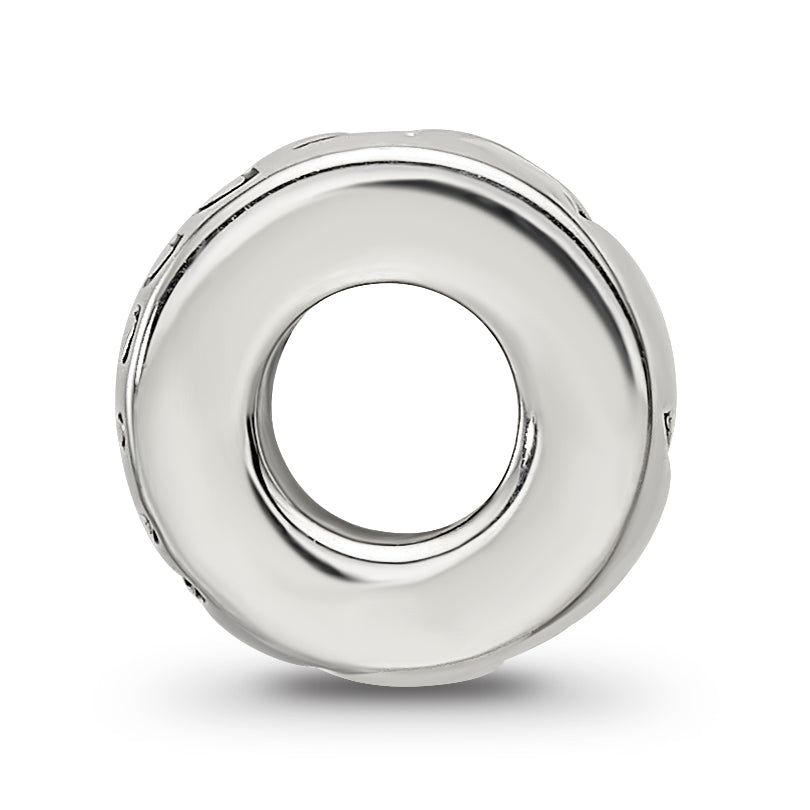 Sterling Silver Reflections Blue Crystal Dream Spacer Bead Secondary image