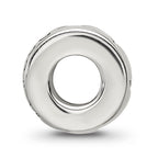 Sterling Silver Reflections Blue Crystal Dream Spacer Bead