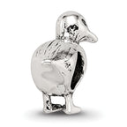 Sterling Silver Reflections Duck Bead