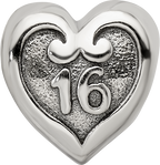 Sterling Silver Reflections Sweet Sixteen Bead