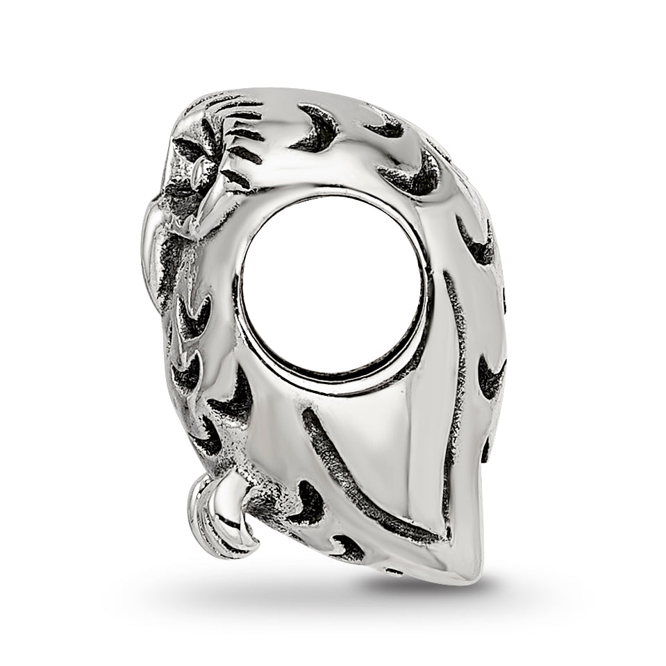 Sterling Silver Reflections Owl Bead Secondary image