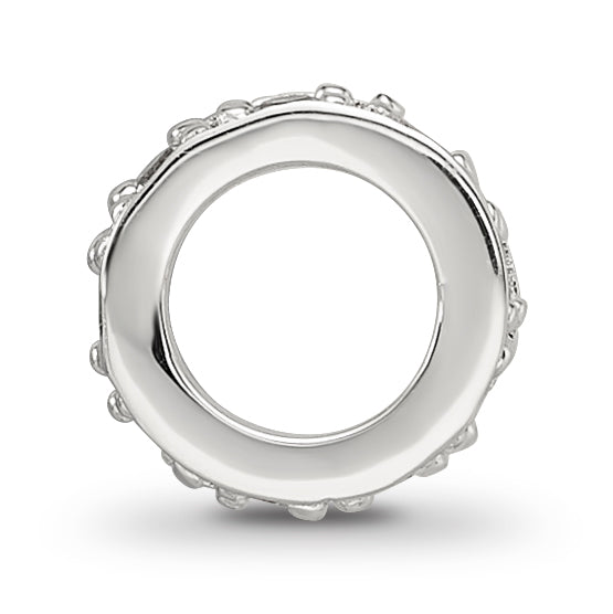Sterling Silver Reflections CZ Spacer Bead Secondary image