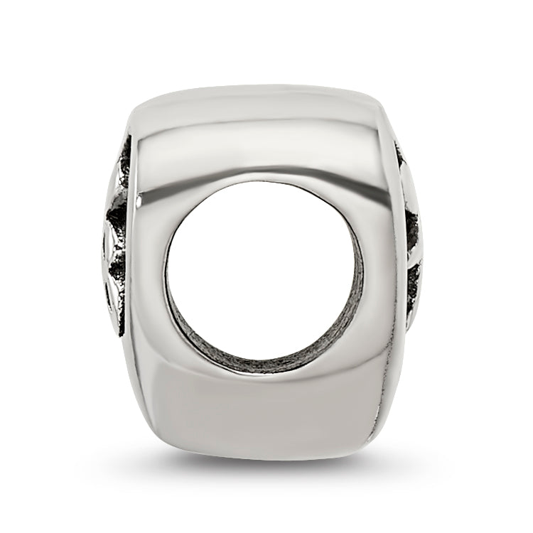 Sterling Silver Reflections 18 Heart Bead