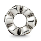 Sterling Silver Reflections Red CZ Bead