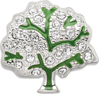 Sterling Silver Reflections Crystal Tree Bead