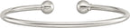 Reflection Beads Sterling Silver Bangle - Sophia Jewelers