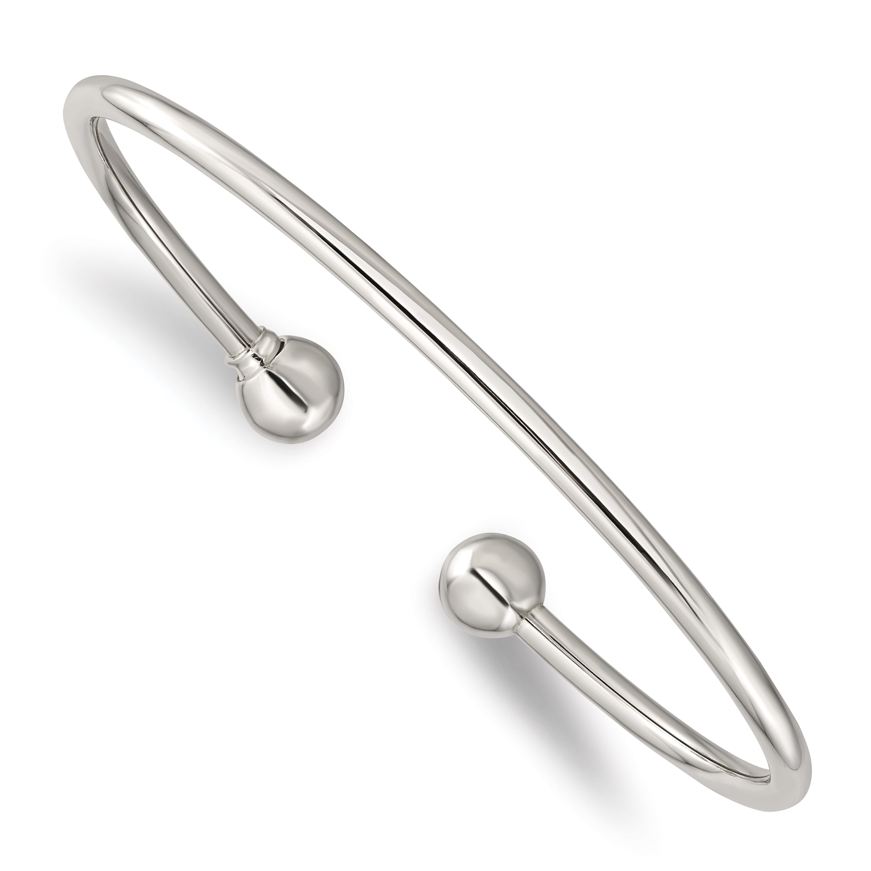 Sterling Silver Reflections Bangle Main image