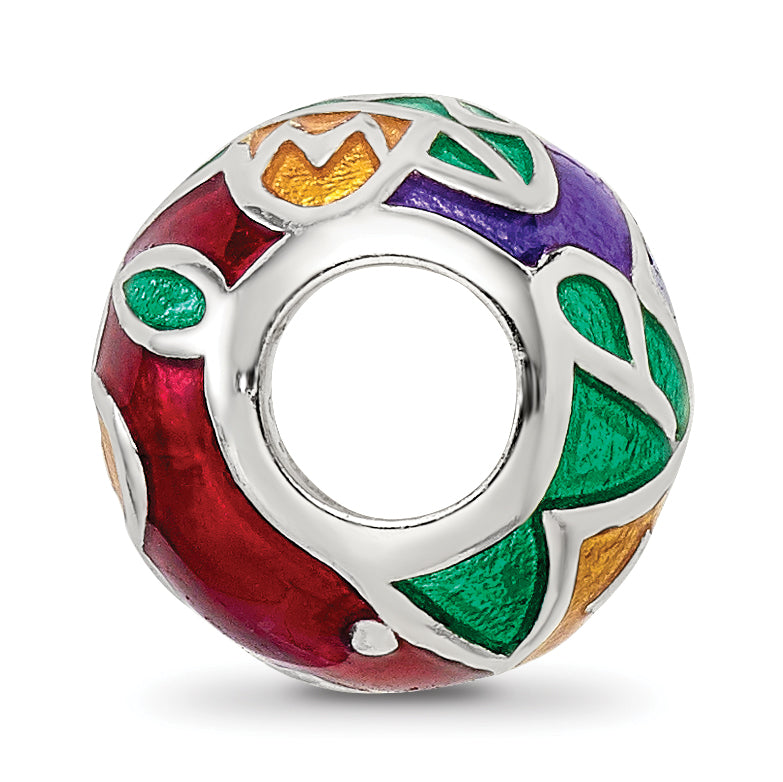 Sterling Silver Reflections City Impressions Mexico Moasic Enamel Bead Secondary image