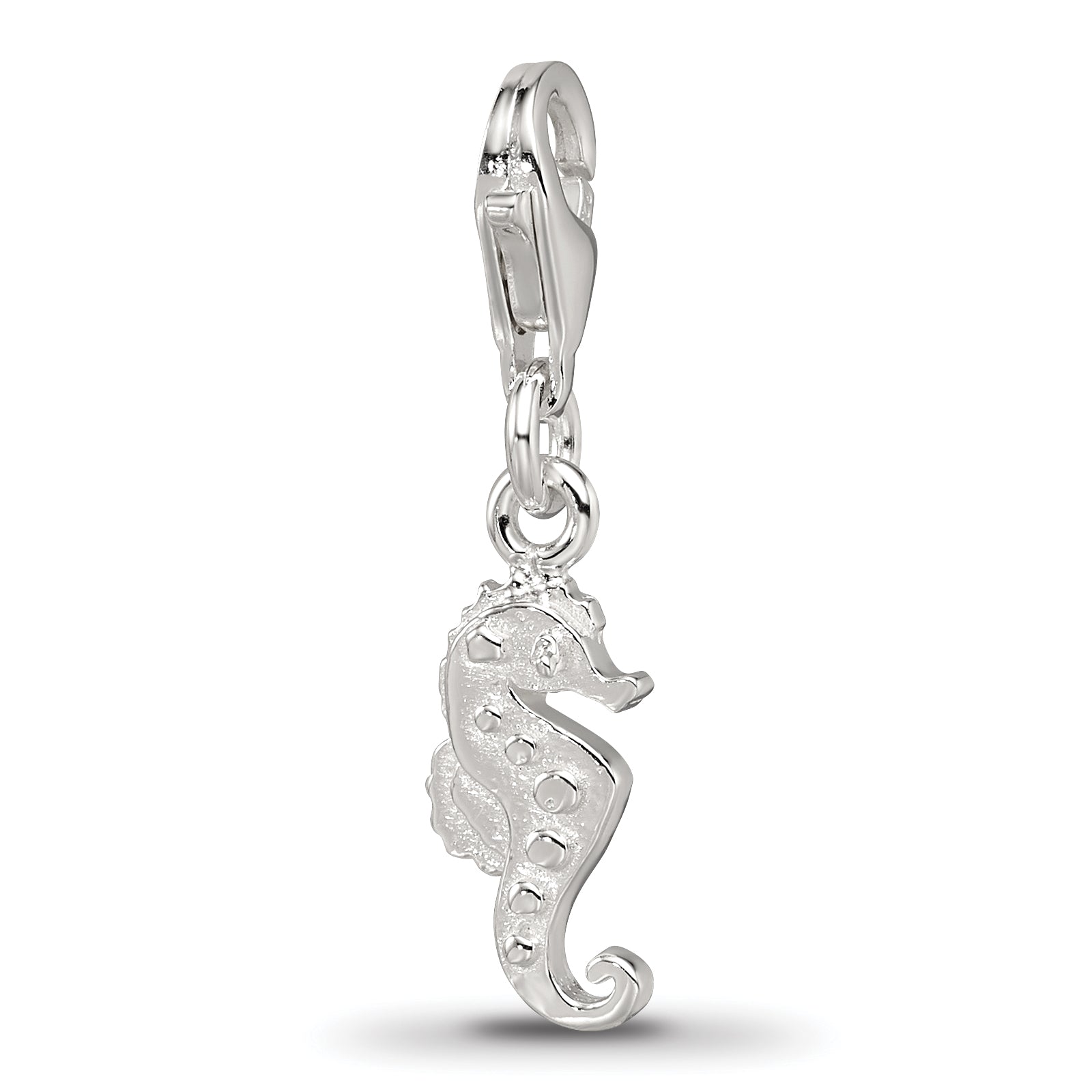Sterling Silver Reflections Seahorse Charm Main image