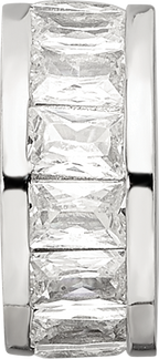 Sterling Silver Reflections With  CZ Spacer Bead