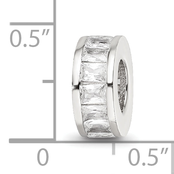 Sterling Silver Reflections With  CZ Spacer Bead