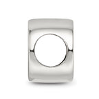 Sterling Silver Reflections Black Enameled Half Marathon Bead