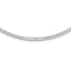 Sterling Silver Reflections Rhodium-plated Choker/Cuff Necklace
