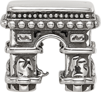 Sterling Silver Reflections Antiqued Arc De Triomphe Bead