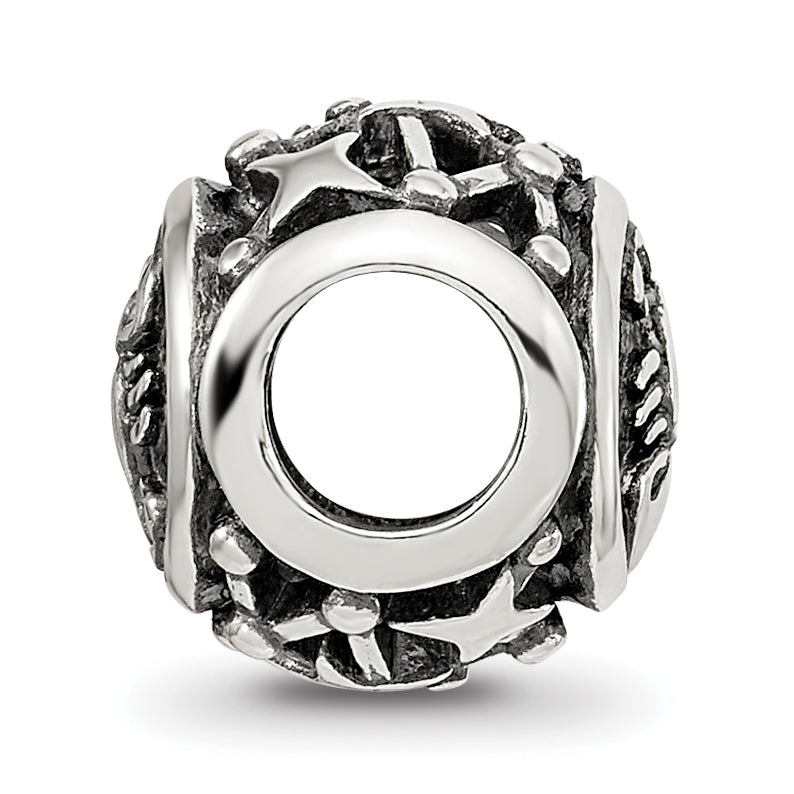 Sterling Silver Reflections Antiqued Zodiac Scorpio Bead Secondary image