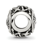 Sterling Silver Reflections Antiqued Zodiac Cancer Bead