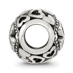 Sterling Silver Reflections CZ Letter B Bead