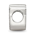 Sterling Silver Reflections Enamel CZ Hamsa/Chamseh Bead