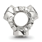 Sterling Silver Reflections CZ Bead