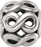 Sterling Silver Reflections Infinity Symbol Bead