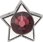 Sterling Silver Reflections Preciosa Crystal June Birthstone Star Bead
