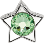 Sterling Silver Reflections Preciosa Crystal August Birthstone Star Bead