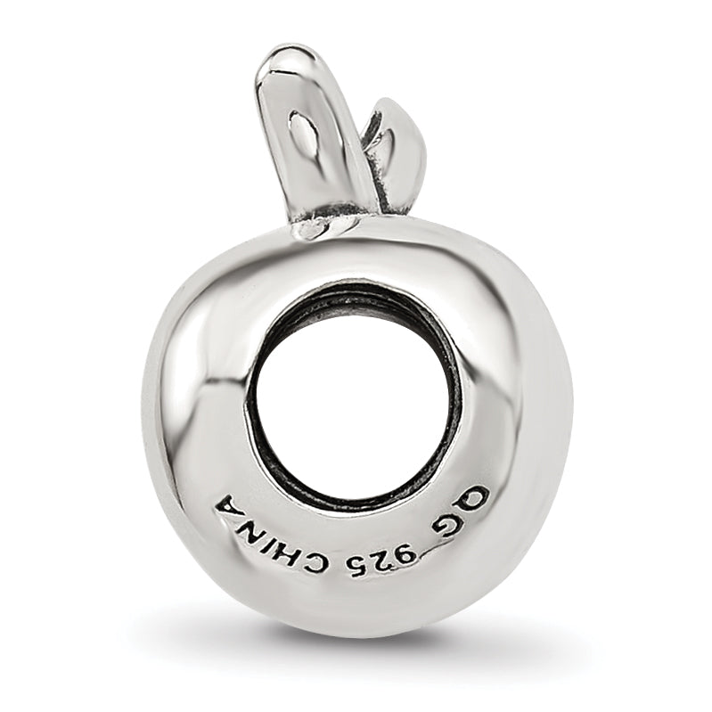 Sterling Silver Reflections Polished Apple Bead Secondary image