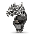 Sterling Silver Reflections Antiqued Chinese Dragon Hinged Bead