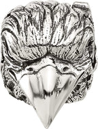 Reflection Beads Sterling Silver Antiqued Eagle Hinged Bead - Sophia Jewelers