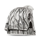 Sterling Silver Reflections Antiqued Eagle Hinged Bead