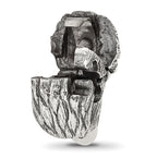 Sterling Silver Reflections Antiqued Eagle Hinged Bead