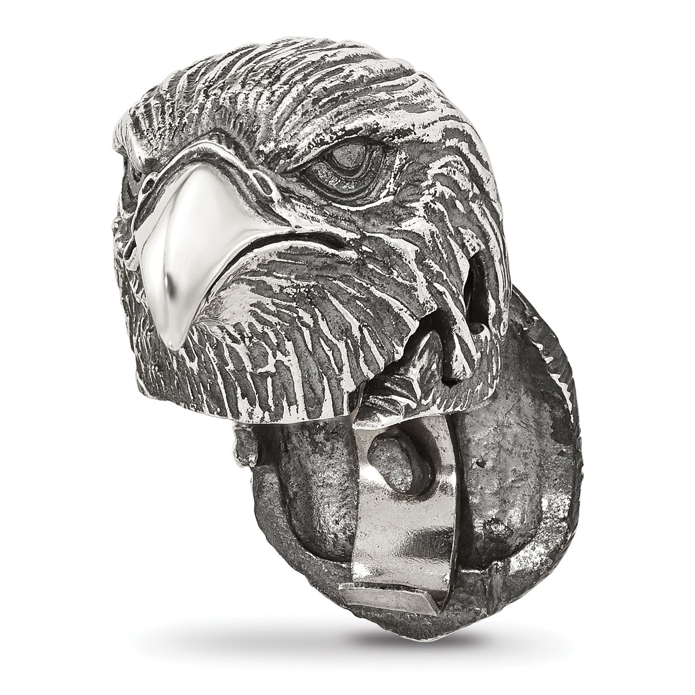 Sterling Silver Reflections Eagle Hinged Bead