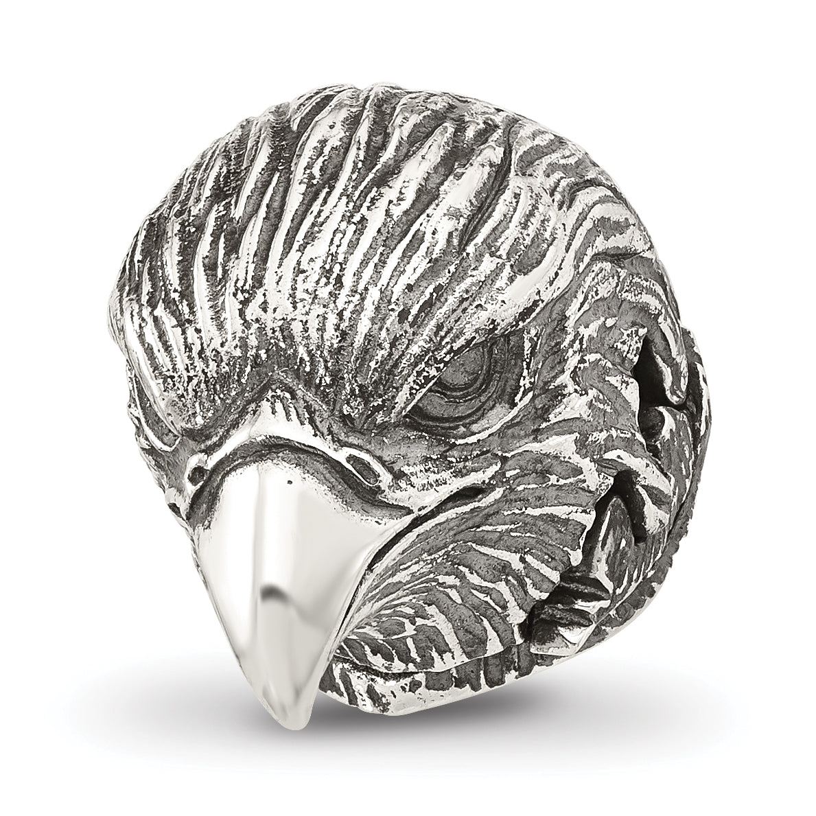Sterling Silver Reflections Eagle Hinged Bead Main image