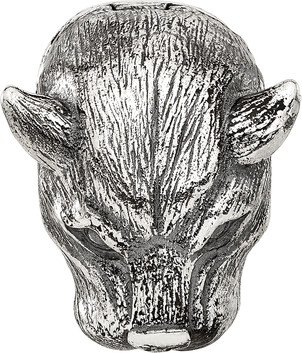 Sterling Silver Reflections Panther Hinged Bead